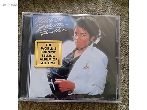 Michael Jackson - Thriller - CD ambalajında - Müzik CD leri
