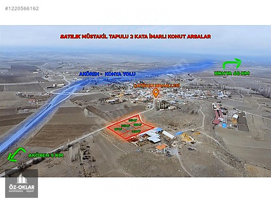 ÖZOKLARDAN AKÖREN ÇATÖREN MAH. MÜTHİŞ KONUMDA SATILIK ARSALAR #1220566162