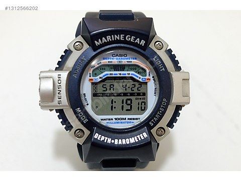 Casio / Casio MRT-200 M2413 MARINE GEAR DEPHT-BAROMETER sıfır saat