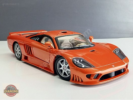 Hot Wheels Saleen S7 1:18 2台セット Hot Wheels Diecast Model 1:18 Saleen Araba - 1281566312