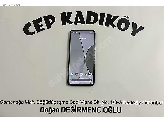 128 GB Siyah Google Pixel 5a 5G Cep Telefonu - 1327566335