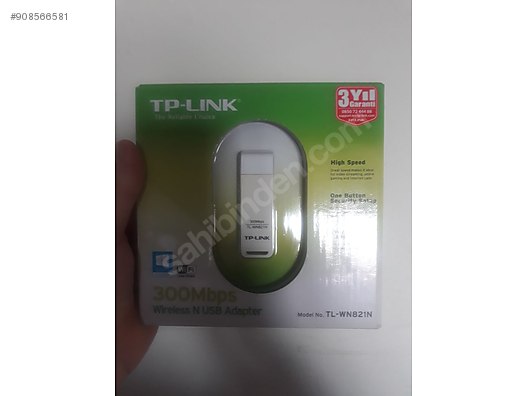 Tp Link Tl Wn1n 300mbps Wireless N Usb Adapter At Sahibinden Com