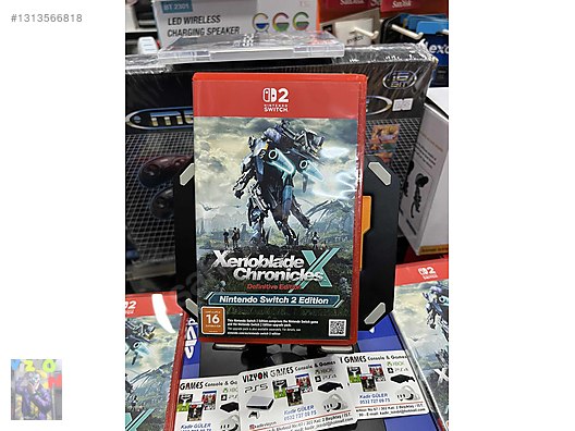 Nintendo switch 2 xenoblade x cronicles sıfır kapalı kutu - İlan