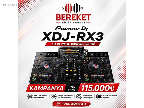 PİONEER DJ XDJ - RX3 All -İN ONE DJ CONTROLLER { SIFIR