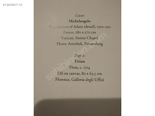 İkinci El ve Sıfır Alışveriş / Kitap, Dergi & Film / Kaynak & Bilgi Kitapları / Sanat