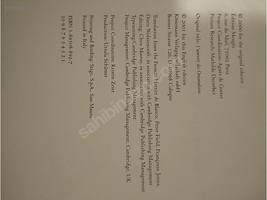 İkinci El ve Sıfır Alışveriş / Kitap, Dergi & Film / Kaynak & Bilgi Kitapları / Sanat