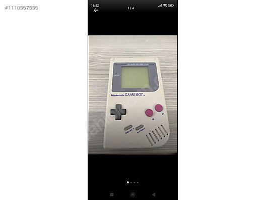 Duftende vin salvie Nintendo Retro Game Boy Oyun Konsolu sahibinden.comda - 1110567556