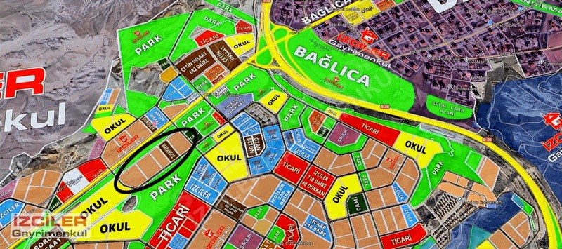 İZCİLER'DEN BATI BAĞLICA'DA KAT KARŞILIĞI ARSA - Yapracık Mh. Emlak Ofisinden Kat Karşılığı Satılık Arsa - 1253567956