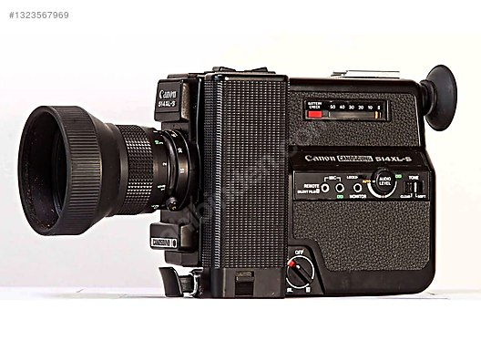 CANON CANOSOUND 514 XL-S SÜPER 8 MM PROFESYONEL KAMERA on