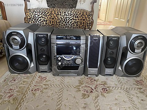 Sony HCD-VX88 Müzik Seti +Orijinal Hoparlörler Güçlü Ses Sistemi