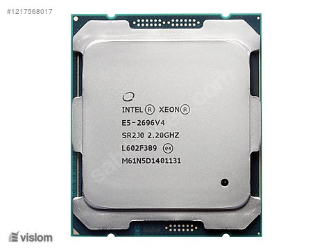 Intel Xeon E7-4830 V2 CPU 4個セット Intel Xeon E5-2699v4 İşlemci - 44 Çekirdek 2,20 GHz sahibinden