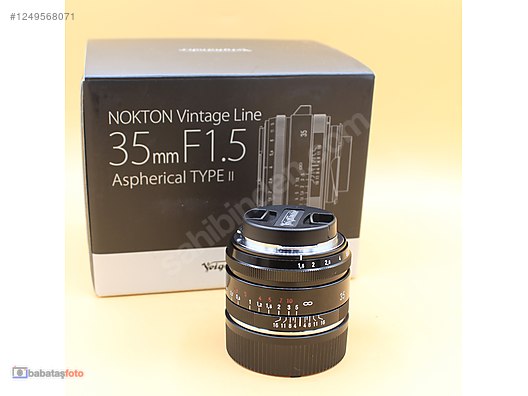 Lenses / Voigtlander Nokton Vintage Line 35mm f/1.5 Aspherical