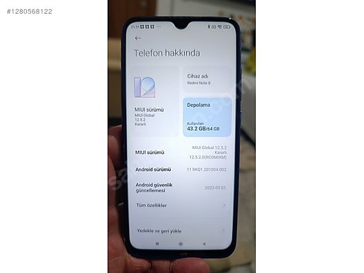 İkinci El ve Sıfır Alışveriş / Cep Telefonu & Aksesuar / Cep Telefonu / Xiaomi / Redmi Note 8 Pro