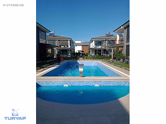 TURYAP'TAN GÜRE'DE DENİZE 200 mt SİTE İÇİNDE 4+1 HAVUZLU VİLLA #1274568166