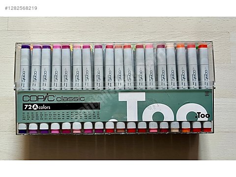 COPIC SKETCH MARKER SET 72 A COLORS - Kalem Seti Çeşitleri