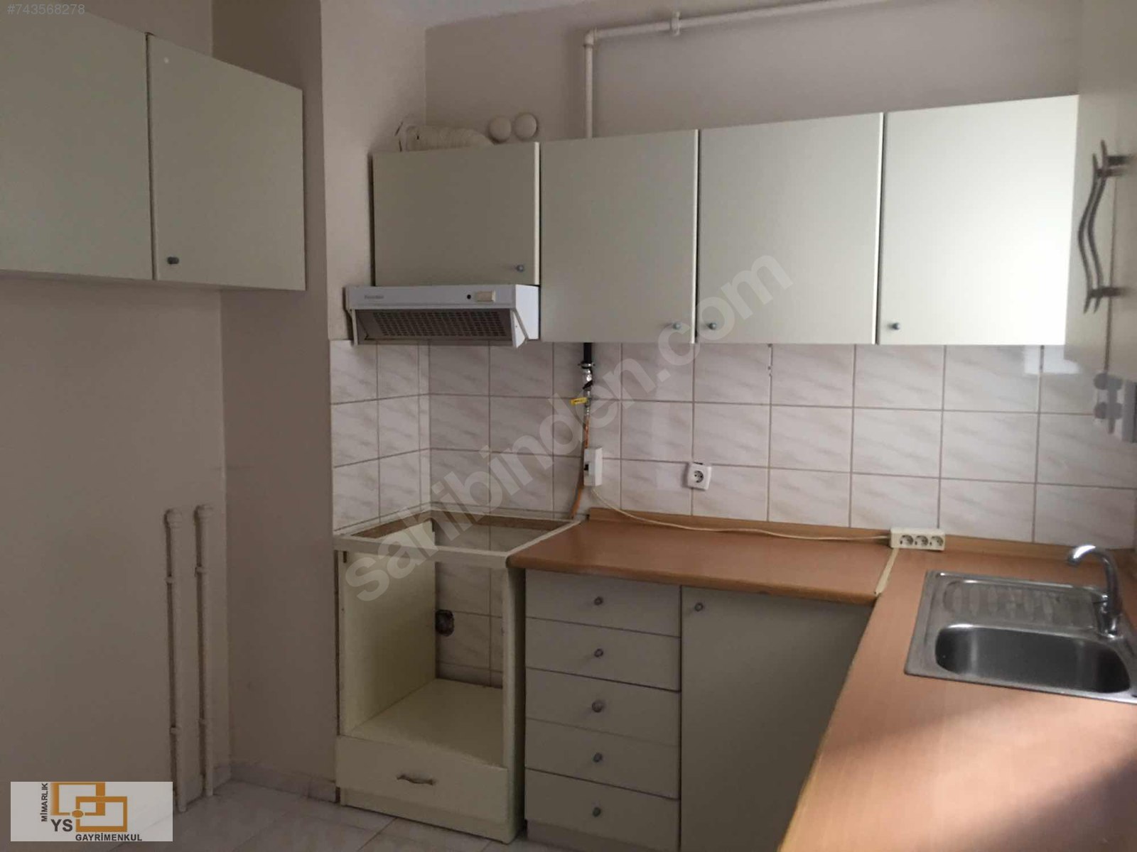 Emlak Ofisinden 3+1, m2 Kiralık Daire 1.100 TL�ye