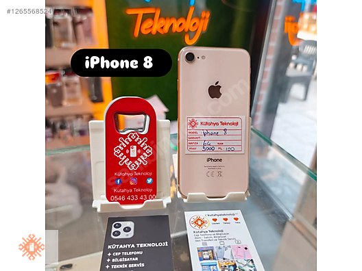 Apple / iPhone 8 / iPhone 8 64 Gb pil 100 Fiyat 5000 TL sahibinden