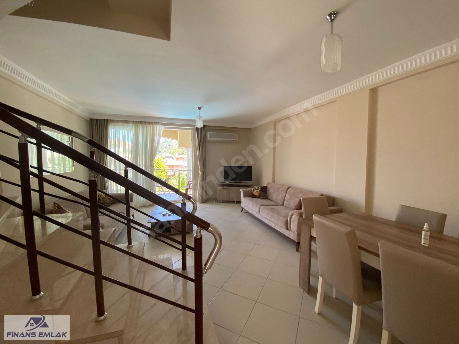 Marmaris İçmelerde Havuzlu Sitede Eşyalı Kiralık 2+1 Dubleks Kiralık