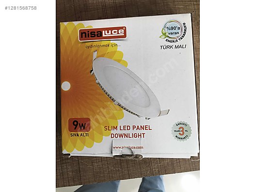 Led panel aydınlatma - LED Panel ve Yapı Malzemeleri sahibinden.com'da