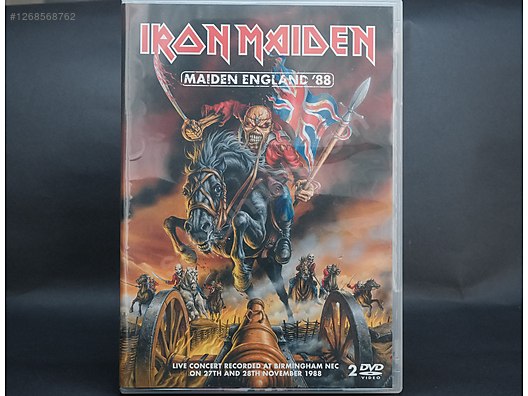 IRON MAIDEN - MAIDEN ENGLAND 88 2 DVD at sahibinden.com