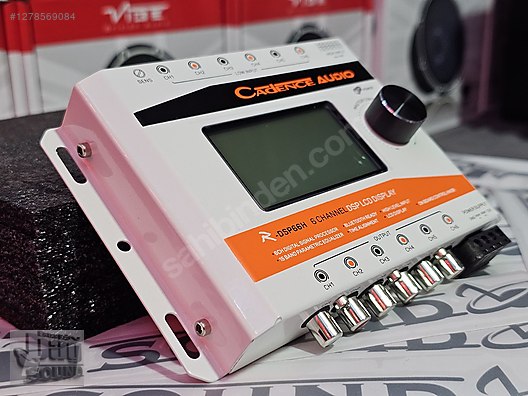 Baimei 　CD２枚 Aksesuar / Ses İşlemcisi / CADENCE DSP66H 6 KANAL DSP İŞLEMCİ 6