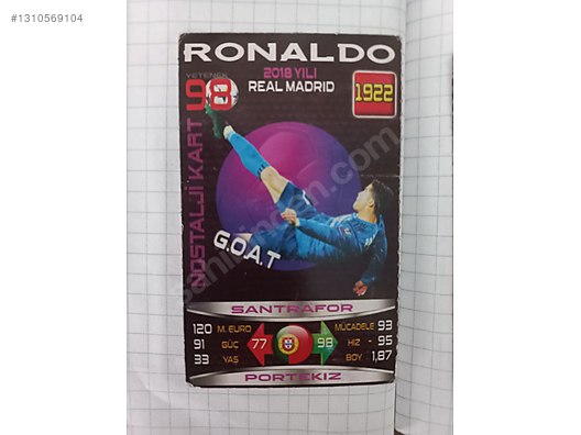 HAGI-ALEX-RONALDO +320 adet nostalji ve yildiz futbolcu kartı on
