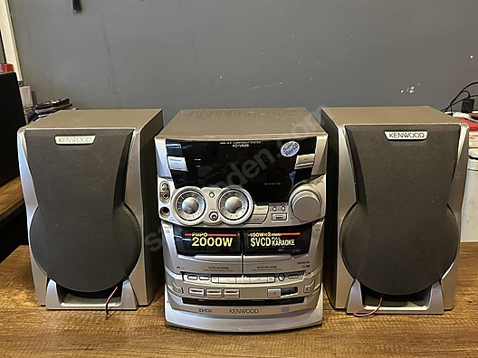 KENWOOD XD-V626 MINI HI-FI MÜZİK SETİ STEREO SYSTEM AUX on