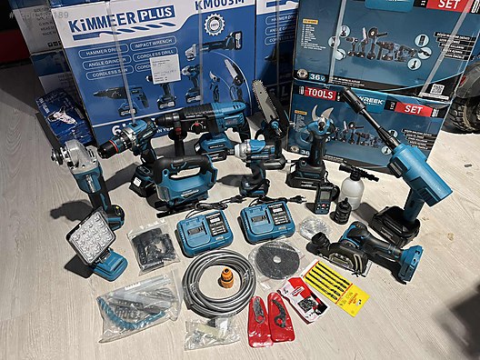 PROFESYONEL ŞARJLI 11 Lİ SET HİLTİ MATKAP TAŞLAMA SOMUN SIKMA - Sıfır Elektrikli Matkap İlanları sahibinden.com'da