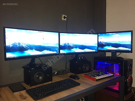 I7 6700k Rx480 8gb 32 Gb Ram 2x Lg 25 Ultrawide Vs Toplama Masaustu Modeller Ilanlari Sahibinden Com Da 816569292