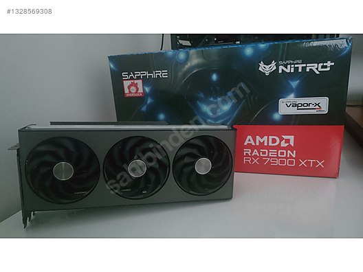 sapphire RX7900XTX nitro 24gb 交換品 Sapphire Nitro+ RX 7900 XTX 24GB Nakit Satılık sahibinden.comda
