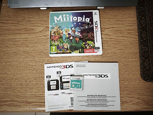 ニンテンドー3DS/2DS 3DS Miitopia miitopia Nintendo 2ds 3ds oyunu koleksiyonluk sahibinden.comda