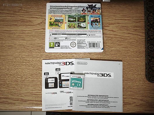 miitopia Nintendo 2ds 3ds oyunu koleksiyonluk sahibinden.comda