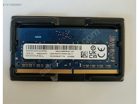 RAMAXEL 16 GB DDR4 on sahibinden.com - 1313569967
