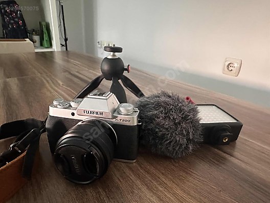 Aynasız Fujifilm X-T200 Vlog kit xt200