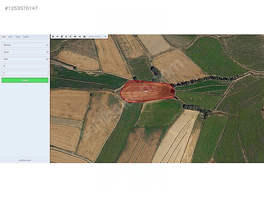 KACMAZ EMLAK ÇAYIRLI'DAN SATILIK SULU TARLA #1253570147
