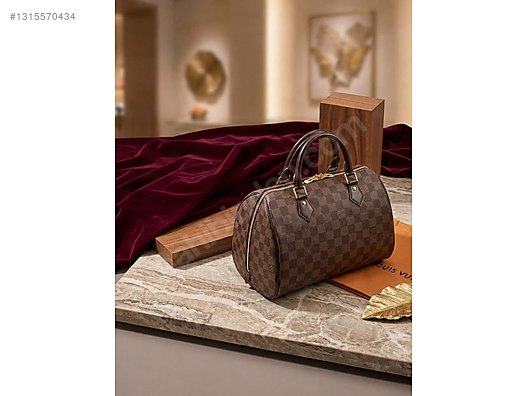Louis Vuitton Speedy 30 Damier Ebene - Kusursuz Kondisyon - Louis
