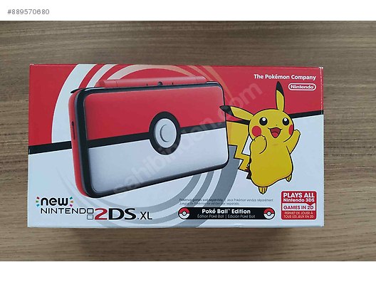 Nintendo New 2ds Xl Pokeball Edition Ntsc Sifir At Sahibinden Com