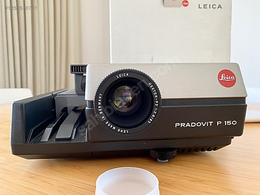 LEICA PRADOVIT P150 SLAYT DİA PROJEKTÖR 85mm -KUTULU, ÇOK TEMİZ at