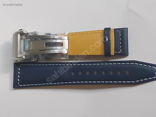 Longines / Longines Spirit Zulu Time Klipsli Deri Kordon 21-22 mm