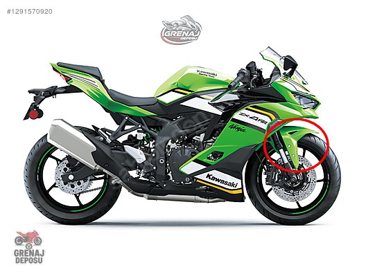 Grenaj / KAWASAKİ NINJA ZX4RR 2025 ÖN ÇAMURLUK sahibinden.comda