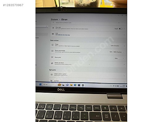İkinci El ve Sıfır Alışveriş / Bilgisayar / Dizüstü (Notebook) / Laptop / Dell