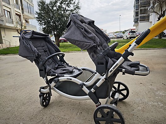 Abc zoom design ikiz bebek arabası - ABC Design Bebek Arabası