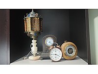 Toplu antika saatler