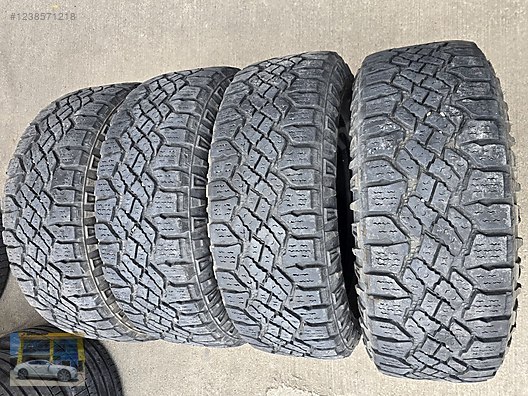 265/65/17 GOODYEAR WRANGLER DURATRAC 4 ADET 18.000₺ sahibinden