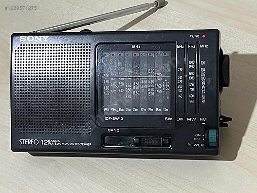 SONY ICF-SW10 STEREO 12BANDS Stereo 12 Bands ICF-SW10 Radio SONY ICF-SW10 STEREO 12BANDS Stereo 12 Bands ICF-SW10 Radio