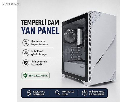 Zalman Z3 Iceberg White ATX Mid Tower Oyuncu Kasası sahibinden