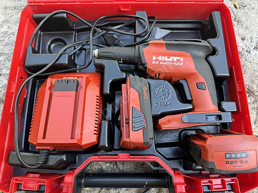 Hilti SD 5000-A22 Akülü Vidalama - İkinci El Elektrikli Vidalama İlanları sahibinden.com'da