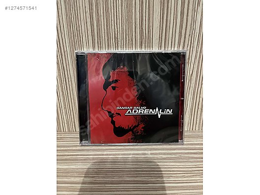 Sansar Salvo adrenalin sıfır jelatinli Türkçe rap cd - Müzik CD