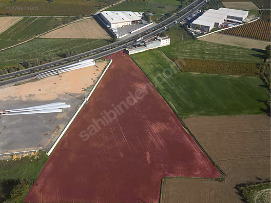 Menemen Buruncukta Yola Cepheli Satılık 21.850 m2 Tarla - Görsel 2