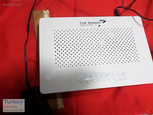ZTE TürkTelekom ZXHN H298A model 2.4Ghz ve 5Ghz fiber modem on